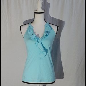 Lilly Pulitzer V-neck Ruffled Top